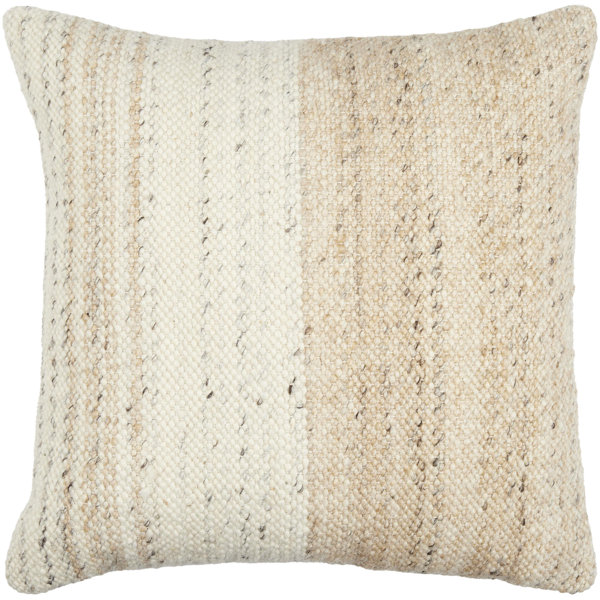 Zulch Striped Wool Throw Pillow AllModern